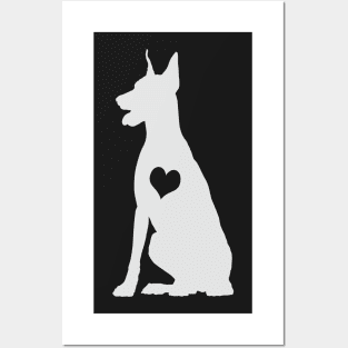 Adore Dobermans Posters and Art